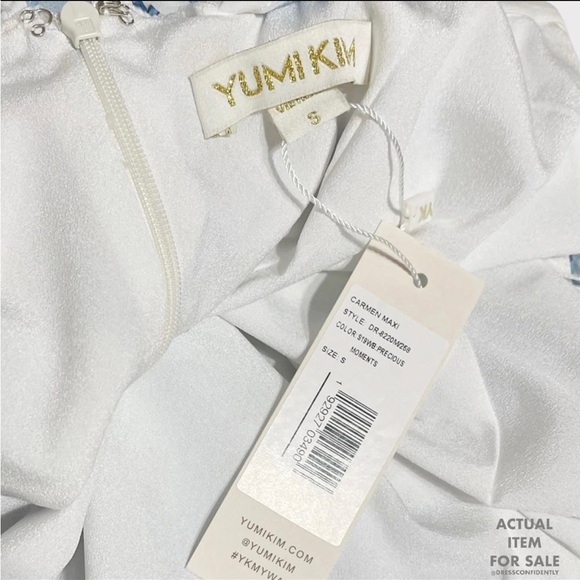 YUMI KIM Carmen Off-Shoulder  Maxi Dress - Picture 7 of 7